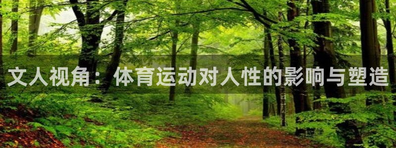 制胜体育手机版下载安装：文人视角：体育运动对人性的影响与塑造